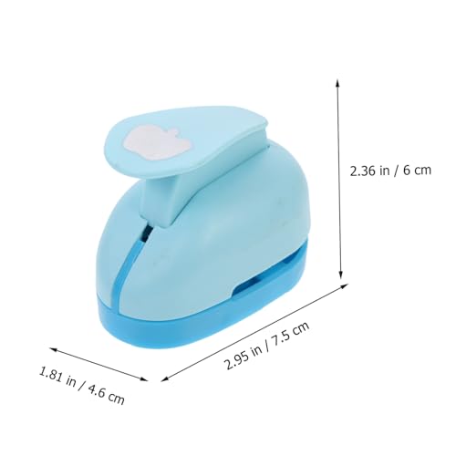 KOCKSHION DIY Papierstanzer Großer Motivlocher Apfelform Stabiler Sauberer Schnitt Tragbarer Handstanzer für Scrapbooking Kartenherstellung Etiketten und Bastelarbeiten Zufällige Farbe KOCKSHION DIY Papierstanzer Großer Motivlocher Apfelform Stabiler Sauberer Schnitt Tragbarer Handstanzer für Scrapbooking Kartenherstellung Etiketten und Bastelarbeiten Zufällige Farbe von KOCKSHION
