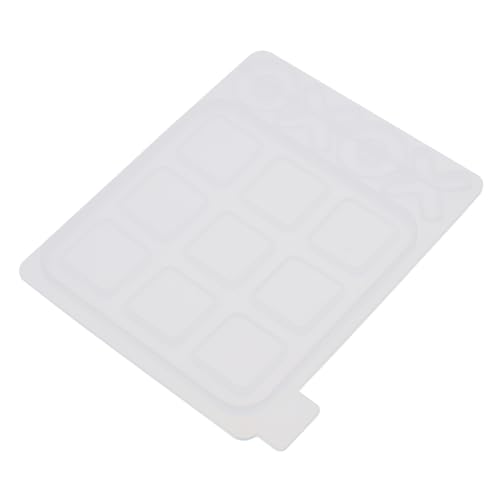 KOCKSHION DIY Silikonform für Toe Brettspiel Epoxidharz Gießform für Kreative Bastelprojekte für Familie und Langlebig und Wiederverwendbar für Spielabende und Unterwegs KOCKSHION DIY Silikonform für Toe Brettspiel Epoxidharz Gießform für Kreative Bastelprojekte für Familie und Langlebig und Wiederverwendbar für Spielabende und Unterwegs von KOCKSHION