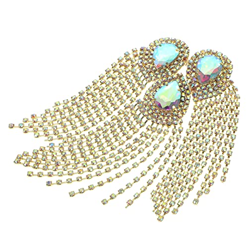 KOCKSHION Diamant Applikationsdekor mit Quaste Glitzer Patch für DIY Mode für Kleidung Schuhe und Accessoires Glänzendes Design für Projekte von KOCKSHION