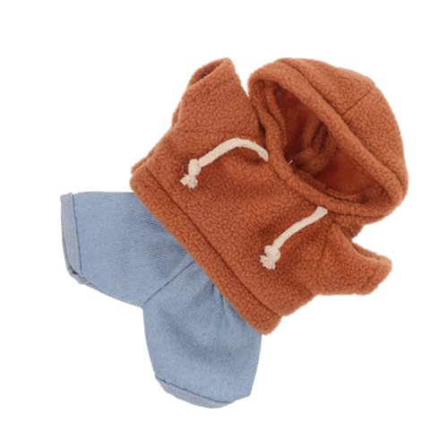 KOCKSHION Doll Clothes Set Für Bären Plüsch Hoodie Und Jeans Outfit Niedliche Kleidung Für Stofftiere Und Puppen Weiche Materialien Für Angenehmen KOCKSHION Doll Clothes Set Für Bären Plüsch Hoodie Und Jeans Outfit Niedliche Kleidung Für Stofftiere Und Puppen Weiche Materialien Für Angenehmen von KOCKSHION