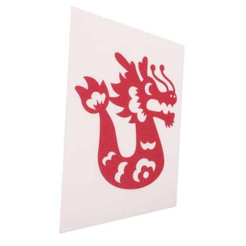 KOCKSHION Dragon Druckblock Set Kleiner Kunststoff Stempelblock für Basteln und Scrapbooking Traditionelles Druckwerkzeug für Chinesisches Drachenmotiv Diy Handwerksbedarf von KOCKSHION