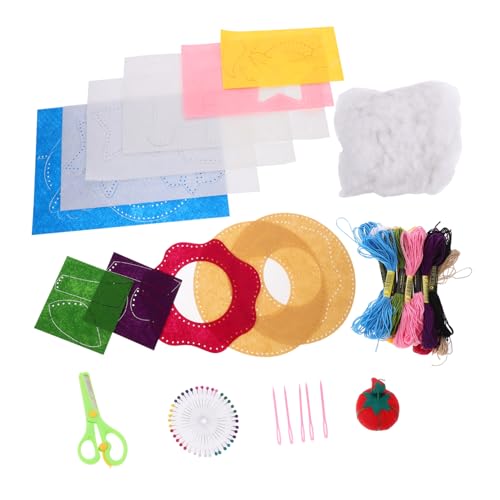 KOCKSHION Einhorn Nähset für Filz Bastelmaterial für Nähen Diy Handwerk Pädagogisches für Mädchen und Jungen Fördert die Fingerfertigkeit und Kreativität KOCKSHION Einhorn Nähset für Filz Bastelmaterial für Nähen Diy Handwerk Pädagogisches für Mädchen und Jungen Fördert die Fingerfertigkeit und Kreativität von KOCKSHION