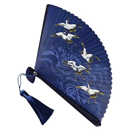 KOCKSHION Faltbarer Handfächer Chinesischer Retro Fächer für Hochzeiten Partys und Tanzdekoration Leicht und Tragbar gegen Hitze mit Elegantem Design aus Hochwertigem KOCKSHION Faltbarer Handfächer Chinesischer Retro Fächer für Hochzeiten Partys und Tanzdekoration Leicht und Tragbar gegen Hitze mit Elegantem Design aus Hochwertigem von KOCKSHION