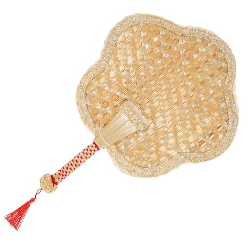 KOCKSHION Handgefertigter Woven Handventilator Vintage Kühlfächer für Hochzeiten und Partys Tragbarer Sommerfächer aus Weiden für Dekoration und Freizeit Zufälliger Stil KOCKSHION Handgefertigter Woven Handventilator Vintage Kühlfächer für Hochzeiten und Partys Tragbarer Sommerfächer aus Weiden für Dekoration und Freizeit Zufälliger Stil von KOCKSHION