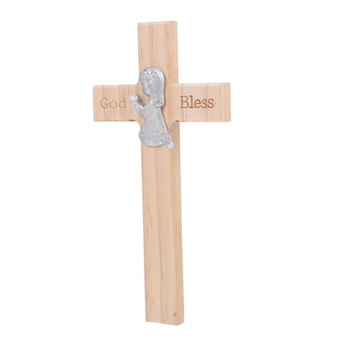 KOCKSHION Jesu Kreuz christliche woodcarver Holzhandwerk Christliches Gebetskreuz Christliche Wanddekoration kreuzen klein für Dekorativ Kruzifix Haushaltskreuz Holzkreuz Silver KOCKSHION Jesu Kreuz christliche woodcarver Holzhandwerk Christliches Gebetskreuz Christliche Wanddekoration kreuzen klein für Dekorativ Kruzifix Haushaltskreuz Holzkreuz Silver von KOCKSHION