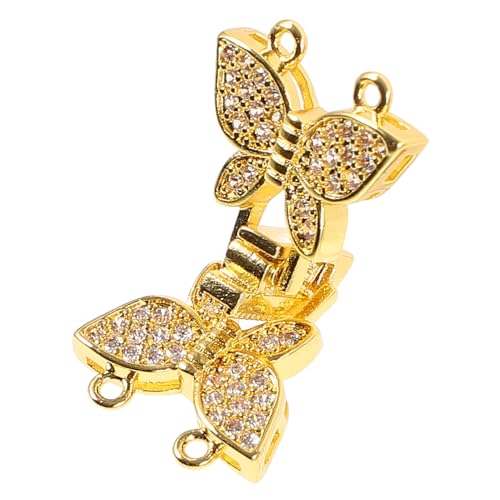 KOCKSHION Metallarmband Knotenverschluss für Luxuriöse DIY Schmuckverbindung für Armbänder und Ketten Langlebig und Leicht zu Installieren von KOCKSHION