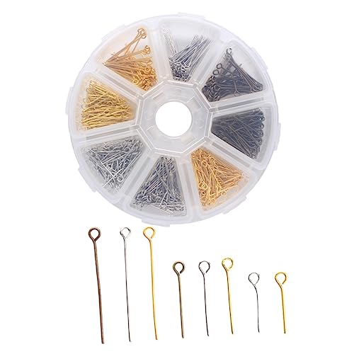 KOCKSHION Ohrring und Armband Zubehörset DIY Schmuckstifte Gemischte Farben Robustes Eisenmaterial für Schlüsselanhänger und Bastelprojekte KOCKSHION Ohrring und Armband Zubehörset DIY Schmuckstifte Gemischte Farben Robustes Eisenmaterial für Schlüsselanhänger und Bastelprojekte von KOCKSHION