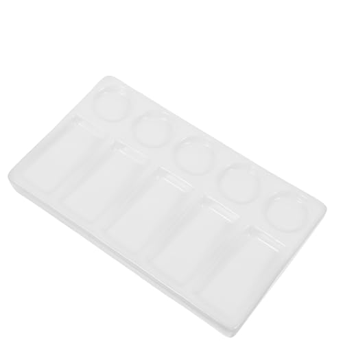 KOCKSHION Palette Kunststoff für Aquarell und Acrylfarben Auslaufsicher für Künstler und Bastler Leicht zu Reinigen Lebendiger Farbpräsentation KOCKSHION Palette Kunststoff für Aquarell und Acrylfarben Auslaufsicher für Künstler und Bastler Leicht zu Reinigen Lebendiger Farbpräsentation von KOCKSHION