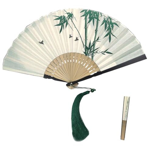 KOCKSHION Retro Faltfächer Eleganter Handfächer mit Quaste für Tanz und Dekoration Antikdesign aus Sicherem und Tragbar KOCKSHION Retro Faltfächer Eleganter Handfächer mit Quaste für Tanz und Dekoration Antikdesign aus Sicherem und Tragbar von KOCKSHION