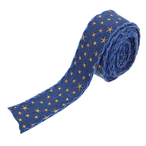 KOCKSHION Retro Style Texturiertes Diy Zubehör für Kleidung und Bastelprojekte Breit Yards für Haarschmuck und Geschenkverpackungen von KOCKSHION
