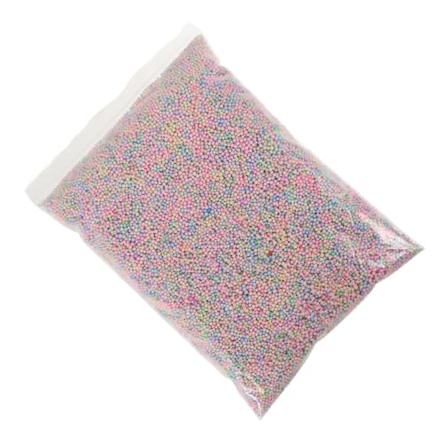 KOCKSHION Schaumkugelfüllung Pom-Pom-Perlen Weihnachtsschaumperle Schaumperlen Schaumkugeln Styroporperlen für Sitzsäcke Schaumstoff-Modellierperlen Perlen basteln Hüpfbälle Poly-Drache von KOCKSHION