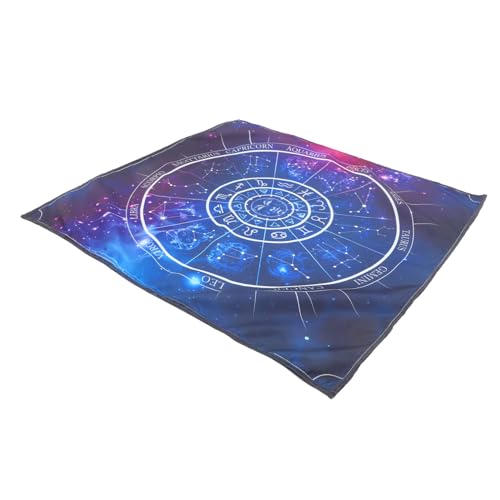 KOCKSHION Tarot Tischdecke aus Lint Vielseitiges Altartuch für Wahrsagungen und Tarot Lesungen Waschbar und Leicht für Astrologische Dekorationen und Tischgestaltung KOCKSHION Tarot Tischdecke aus Lint Vielseitiges Altartuch für Wahrsagungen und Tarot Lesungen Waschbar und Leicht für Astrologische Dekorationen und Tischgestaltung von KOCKSHION
