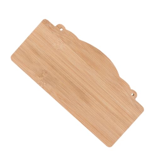 KOCKSHION Unfertiges DIY Holzschild Dekorative Hängende Plakette Holz für Geschäfte Cafés Hochzeiten und Feste zum Beschriften und Gestalten von KOCKSHION