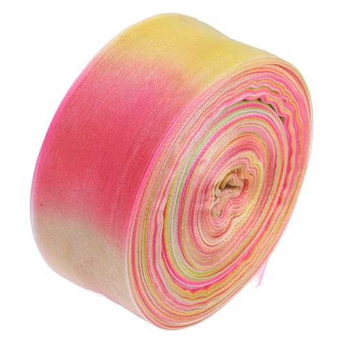 KOCKSHION dekoratives Band Polyester Organza -Band -Netzband farbige Bänder schimmerndes transparentes Organza Spitzenbesatzband Partyband Farbverlaufsbänder Ribbon -Rack Schleife KOCKSHION dekoratives Band Polyester Organza -Band -Netzband farbige Bänder schimmerndes transparentes Organza Spitzenbesatzband Partyband Farbverlaufsbänder Ribbon -Rack Schleife von KOCKSHION