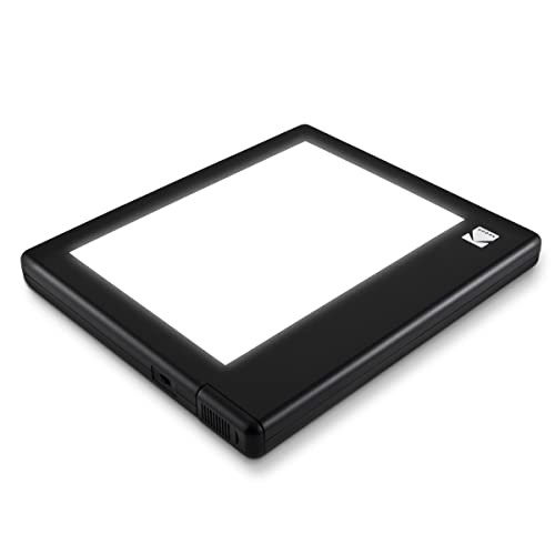 KODAK LED-Lichtbox, 17,8 x 12,7 cm, für Negative, Dias und Filme, beleuchtetes Brett zum Betrachten und Scannen von Fotos von KODAK