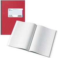 KÖNIG & EBHARDT Geschäftsbuch DIN A5 kariert, rot Softcover 96 Seiten von KÖNIG & EBHARDT