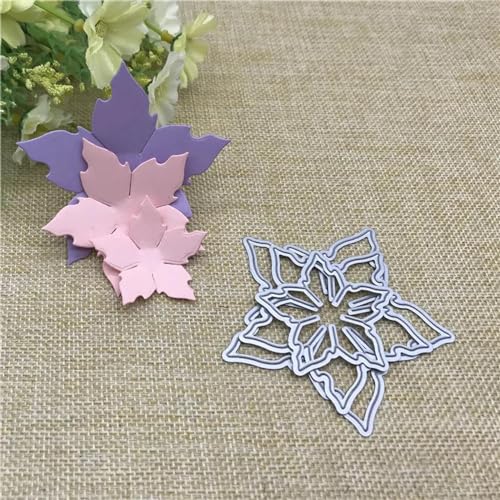 Metall-Stanzformen, 11,6 x 10,7 cm, schöne Blumen, Metall-Stanzformen, Scrapbooking, Album, Papierkarten, Basteln von KOFORULAIG