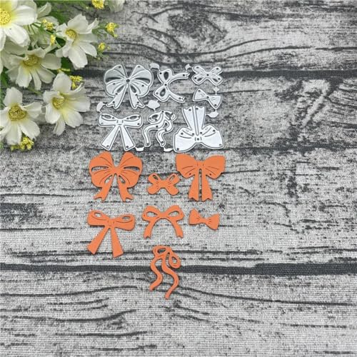 Metall-Stanzformen, 7,7 x 6,4 cm, Fliege, Rahmen, Metall-Stanzformen, Schmetterling, Kartenschablonen für Scrapbooking, Album, Papier, Karten, Dekoration, Handwerk von KOFORULAIG