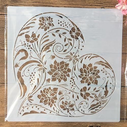 Schablonen zum Malen, 30 x 30 cm, großer Kompass, marineblau, Zeichenschablone zum Malen auf Holz, Wand, Stoff, Möbel, Boden, Schablonen für Kunsthandwerk, Kunstprojekte, Stil 2 Schablonen zum Malen, 30 x 30 cm, großer Kompass, marineblau, Zeichenschablone zum Malen auf Holz, Wand, Stoff, Möbel, Boden, Schablonen für Kunsthandwerk, Kunstprojekte, Stil 2 von KOFORULAIG