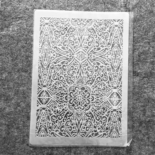 Schablonen zum Malen, A4, 29 cm, Holznetz-Textur, wiederverwendbare Schablonen zum Malen auf Holz, Stoff, Wänden, Möbeln, Leinwand, Heimdekoration, Basteln, Stil B Schablonen zum Malen, A4, 29 cm, Holznetz-Textur, wiederverwendbare Schablonen zum Malen auf Holz, Stoff, Wänden, Möbeln, Leinwand, Heimdekoration, Basteln, Stil B von KOFORULAIG