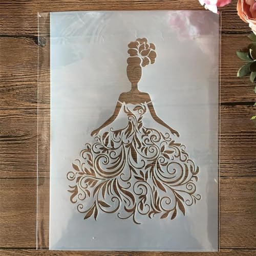 Schablonen zum Malen, A4, 29 cm, Motiv: Schlafmädchen, Frau, wiederverwendbare Schablonen zum Malen auf Holz, Stoff, Wänden, Möbeln, Leinwand, Heimdekoration, Basteln, Stil 4 Schablonen zum Malen, A4, 29 cm, Motiv: Schlafmädchen, Frau, wiederverwendbare Schablonen zum Malen auf Holz, Stoff, Wänden, Möbeln, Leinwand, Heimdekoration, Basteln, Stil 4 von KOFORULAIG