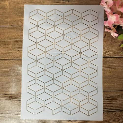 Schablonen zum Malen, A4, 29 cm, dünne Punktlinie, Regentropfen, wiederverwendbare Schablonen zum Malen auf Holz, Stoff, Wänden, Möbeln, Leinwand, Heimdekoration, Handwerk, Stil I Schablonen zum Malen, A4, 29 cm, dünne Punktlinie, Regentropfen, wiederverwendbare Schablonen zum Malen auf Holz, Stoff, Wänden, Möbeln, Leinwand, Heimdekoration, Handwerk, Stil I von KOFORULAIG