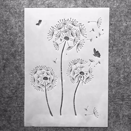Schablonen zum Malen, A4, 29 x 21 cm, Sonnenblume, wiederverwendbare Schablonen zum Malen auf Holz, Stoff, Wänden, Möbeln, Leinwand, Heimdekoration, Basteln, Stil B Schablonen zum Malen, A4, 29 x 21 cm, Sonnenblume, wiederverwendbare Schablonen zum Malen auf Holz, Stoff, Wänden, Möbeln, Leinwand, Heimdekoration, Basteln, Stil B von KOFORULAIG