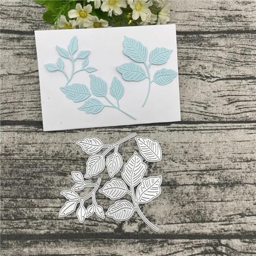 Scrapbooking-Vorlagen, 10,6 x 10 cm, Blattspitze, Rahmen, Metall-Stanzformen für Scrapbooking, Alben, Prägung, Papier, Karten, Dekoration Scrapbooking-Vorlagen, 10,6 x 10 cm, Blattspitze, Rahmen, Metall-Stanzformen für Scrapbooking, Alben, Prägung, Papier, Karten, Dekoration von KOFORULAIG