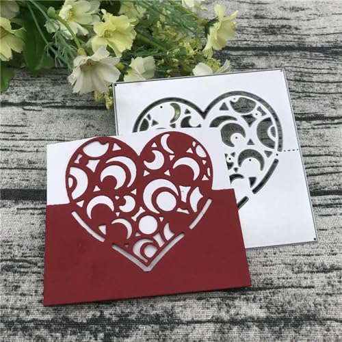 Scrapbooking-Vorlagen, 10 x 10 cm, Osterrahmen, Herz, hohle Metall-Stanzformen, Scrapbooking, Papierbasteln, handgefertigte Kartenalbum, Kunstschablonen Scrapbooking-Vorlagen, 10 x 10 cm, Osterrahmen, Herz, hohle Metall-Stanzformen, Scrapbooking, Papierbasteln, handgefertigte Kartenalbum, Kunstschablonen von KOFORULAIG