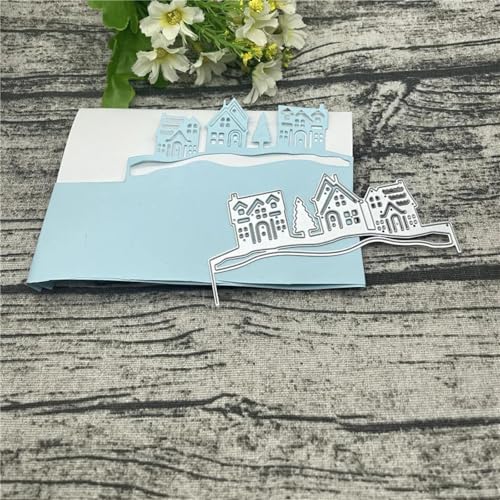 Scrapbooking-Vorlagen, 12 x 5,4 cm, Weihnachtsbaum, Metall-Stanzformen für Scrapbooking, Alben, Prägung, Papier, Karten, Dekoration Scrapbooking-Vorlagen, 12 x 5,4 cm, Weihnachtsbaum, Metall-Stanzformen für Scrapbooking, Alben, Prägung, Papier, Karten, Dekoration von KOFORULAIG