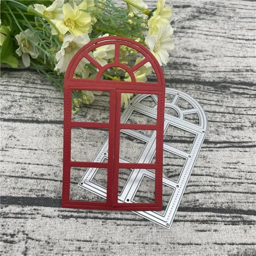 Scrapbooking-Vorlagen, 6,7 x 11,7 cm, Metall-Stanzformen für Türen, Fenster, Scrapbooking, Alben, Papierkarten, Dekoration, Handwerk Scrapbooking-Vorlagen, 6,7 x 11,7 cm, Metall-Stanzformen für Türen, Fenster, Scrapbooking, Alben, Papierkarten, Dekoration, Handwerk von KOFORULAIG