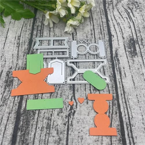 Scrapbooking-Vorlagen, 7,5 x 10,1 cm, Hintergrundrahmen, Metall-Stanzformen für Scrapbooking, Alben, Prägung, Papier, Karten, Dekoration Scrapbooking-Vorlagen, 7,5 x 10,1 cm, Hintergrundrahmen, Metall-Stanzformen für Scrapbooking, Alben, Prägung, Papier, Karten, Dekoration von KOFORULAIG