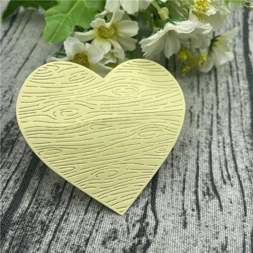 Scrapbooking-Vorlagen, 7,5 x 8 cm, herzförmige Metall-Stanzformen für Scrapbooking, Prägung, Fotoalbum, Papierkarten, Dekoration Scrapbooking-Vorlagen, 7,5 x 8 cm, herzförmige Metall-Stanzformen für Scrapbooking, Prägung, Fotoalbum, Papierkarten, Dekoration von KOFORULAIG