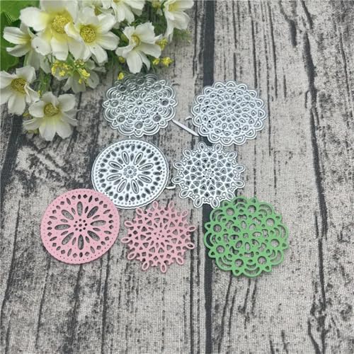 Scrapbooking-Vorlagen, 9,4 x 9,4 cm, Blumen-Hintergrund, Rahmen, Metall-Stanzformen für Scrapbooking, Alben, Prägung, Papier, Karten, Dekoration Scrapbooking-Vorlagen, 9,4 x 9,4 cm, Blumen-Hintergrund, Rahmen, Metall-Stanzformen für Scrapbooking, Alben, Prägung, Papier, Karten, Dekoration von KOFORULAIG