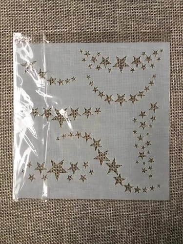 Wiederverwendbare Schablonen zum Basteln, 13 cm große Sterne, gewellte Schablonen zum Malen auf Holz, Wandfliesen, Möbelstoffen, Heimdekor-Vorlagen Wiederverwendbare Schablonen zum Basteln, 13 cm große Sterne, gewellte Schablonen zum Malen auf Holz, Wandfliesen, Möbelstoffen, Heimdekor-Vorlagen von KOFORULAIG