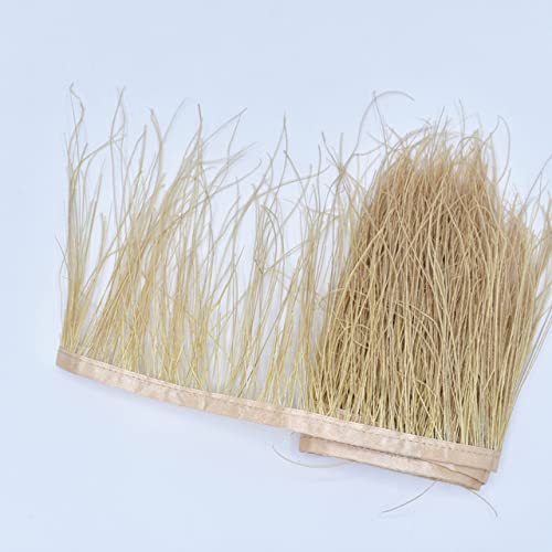 1 Yards/Lot Natürliche Pfauenfedern Besatz Seide Rauchabzug Fransenband 12,7–20,3 cm Haarfedern zum Basteln Pfauendekoration Dekoration von KOGMMYSEVP