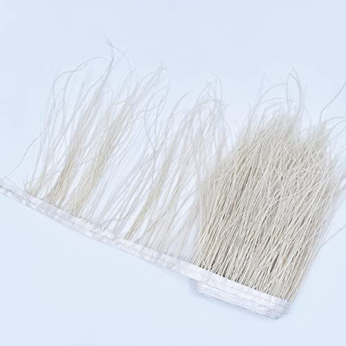 1 Yards/Lot Natürliche Pfauenfedern Besatz Seide Rauchabzug Fransenband 12,7–20,3 cm Haarfedern zum Basteln Pfauendekoration Dekoration von KOGMMYSEVP