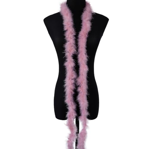1 x 2 m Federboa Truthahnfedern Boa, flauschige Plüschfederboa, Federstola, Federschal, Federgirlande für Weihnachtsbaum, Hochzeit, Basteln, Burlesque, Karnevalsparty, 20er Jahre Kostüm Dekoration 1 x 2 m Federboa Truthahnfedern Boa, flauschige Plüschfederboa, Federstola, Federschal, Federgirlande für Weihnachtsbaum, Hochzeit, Basteln, Burlesque, Karnevalsparty, 20er Jahre Kostüm Dekoration von KOGMMYSEVP