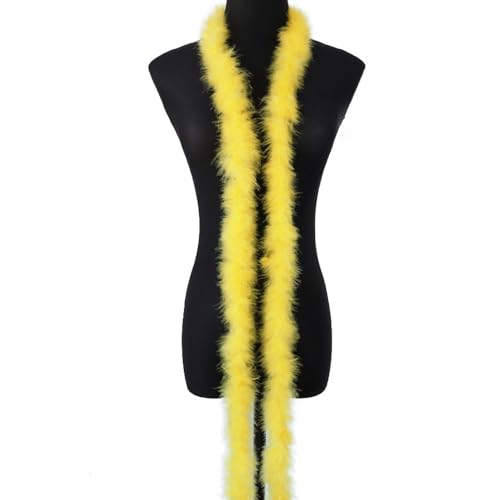 1 x 2 m Federboa Truthahnfedern Boa, flauschige Plüschfederboa, Federstola, Federschal, Federgirlande für Weihnachtsbaum, Hochzeit, Basteln, Burlesque, Karnevalsparty, 20er Jahre Kostüm Dekoration 1 x 2 m Federboa Truthahnfedern Boa, flauschige Plüschfederboa, Federstola, Federschal, Federgirlande für Weihnachtsbaum, Hochzeit, Basteln, Burlesque, Karnevalsparty, 20er Jahre Kostüm Dekoration von KOGMMYSEVP