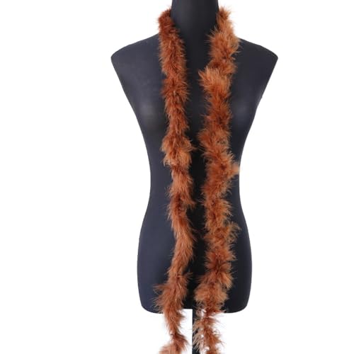 1 x 2 m Federboa Truthahnfedern Boa, flauschige Plüschfederboa, Federstola, Federschal, Federgirlande für Weihnachtsbaum, Hochzeit, Basteln, Burlesque, Karnevalsparty, 20er Jahre Kostüm Dekoration 1 x 2 m Federboa Truthahnfedern Boa, flauschige Plüschfederboa, Federstola, Federschal, Federgirlande für Weihnachtsbaum, Hochzeit, Basteln, Burlesque, Karnevalsparty, 20er Jahre Kostüm Dekoration von KOGMMYSEVP