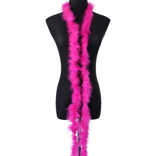 1 x 2 m Federboa Truthahnfedern Boa, flauschige Plüschfederboa, Federstola, Federschal, Federgirlande für Weihnachtsbaum, Hochzeit, Basteln, Burlesque, Karnevalsparty, 20er Jahre Kostüm Dekoration 1 x 2 m Federboa Truthahnfedern Boa, flauschige Plüschfederboa, Federstola, Federschal, Federgirlande für Weihnachtsbaum, Hochzeit, Basteln, Burlesque, Karnevalsparty, 20er Jahre Kostüm Dekoration von KOGMMYSEVP
