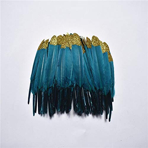 20-500pcs / lot Gold & Silber Pulver Mintgrün Ente Federn 10-16cm Federn für DIY Dekoration Federn für Schmuckherstellung Pfau Grün Gold 500pcs 20-500pcs / lot Gold & Silber Pulver Mintgrün Ente Federn 10-16cm Federn für DIY Dekoration Federn für Schmuckherstellung Pfau Grün Gold 500pcs von KOGMMYSEVP