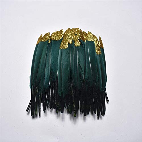 20-500pcs / lot Gold & Silber Pulver Mintgrün Ente Federn 10-16cm Federn für DIY Dekoration Federn für Schmuckherstellung Pfau Grün Gold 500pcs 20-500pcs / lot Gold & Silber Pulver Mintgrün Ente Federn 10-16cm Federn für DIY Dekoration Federn für Schmuckherstellung Pfau Grün Gold 500pcs von KOGMMYSEVP