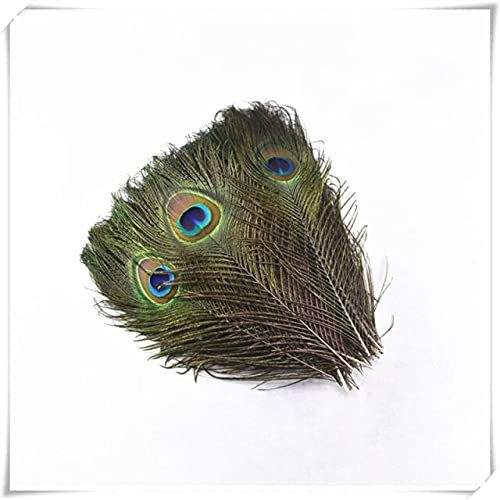 20 Stück naturgefärbte Pfauenfedern, 25–32 cm, DIY-Schmuck, Dekoration, Armaturen, Handarbeitsfedern zum Basteln 20 Stück naturgefärbte Pfauenfedern, 25–32 cm, DIY-Schmuck, Dekoration, Armaturen, Handarbeitsfedern zum Basteln von KOGMMYSEVP