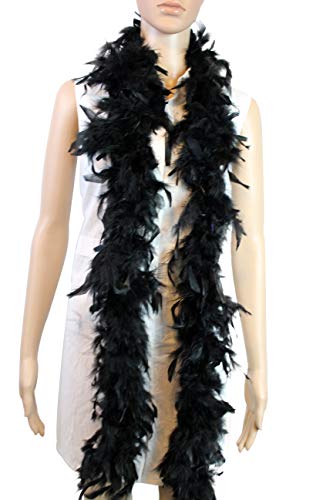 40 g, 183 cm lang, Truthahn-Federboa, Tanzen, Hochzeit, Basteln, Party, Verkleidung, Halloween-Kostüm-Dekoration 40 g, 183 cm lang, Truthahn-Federboa, Tanzen, Hochzeit, Basteln, Party, Verkleidung, Halloween-Kostüm-Dekoration von KOGMMYSEVP