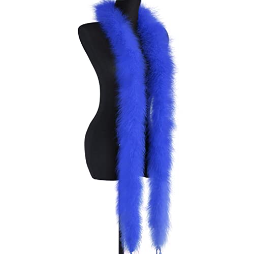 Federboa-Streifen, 2 m, bunte Federboa, Federstreifen, Dekoration, Verkleidungszubehör, super weich, flauschig, Federstreifen, Hochzeit, Karneval, Dekorationen von KOGMMYSEVP
