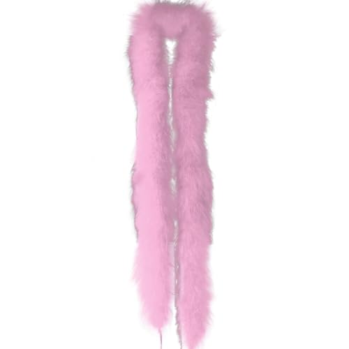 Federboa für Damen, flauschige Federboa, Basteln, 2 m, Weihnachtsboa, Truthahn-Federboa für Bastelarbeiten, Hochzeit, Party, Weihnachtsbaumdekoration, 20 g von KOGMMYSEVP