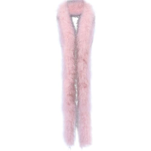 Federboa für Damen, flauschige Federboa, Basteln, 2 m, Weihnachtsboa, Truthahn-Federboa für Bastelarbeiten, Hochzeit, Party, Weihnachtsbaumdekoration, 50 g von KOGMMYSEVP