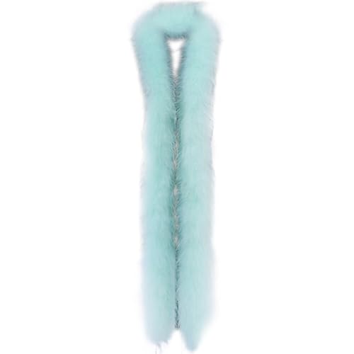 Federboa für Damen, flauschige Federboa, Basteln, 2 m, Weihnachtsboa, Truthahn-Federboa für Bastelarbeiten, Hochzeit, Party, Weihnachtsbaumdekoration, 50 g Federboa für Damen, flauschige Federboa, Basteln, 2 m, Weihnachtsboa, Truthahn-Federboa für Bastelarbeiten, Hochzeit, Party, Weihnachtsbaumdekoration, 50 g von KOGMMYSEVP