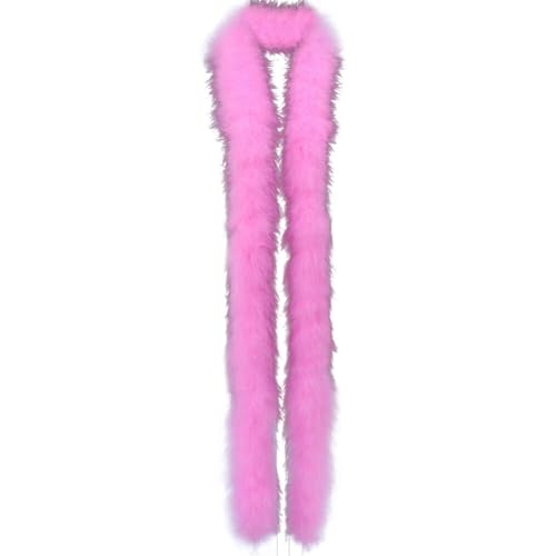 Federboa für Damen, flauschige Federboa, Basteln, 2 m, Weihnachtsboa, Truthahn-Federboa für Bastelarbeiten, Hochzeit, Party, Weihnachtsbaumdekoration, 50 g von KOGMMYSEVP